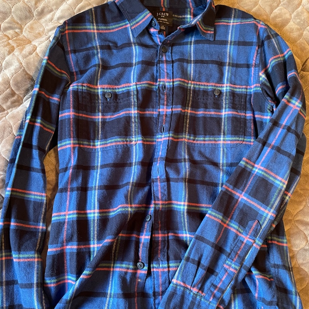 J Crew Flannel Men’s Medium